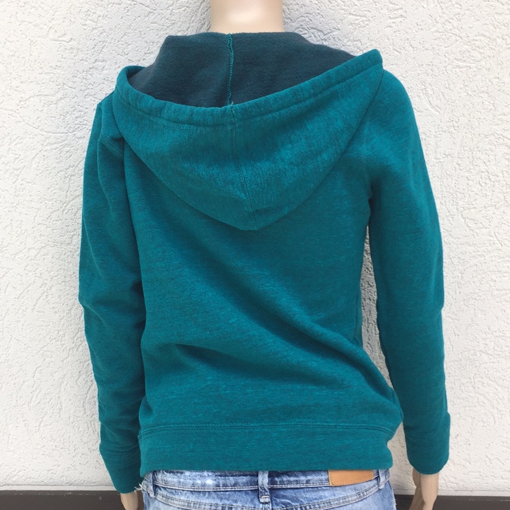 Harley Davidson hoodie small teal - Picture 3 of 6
